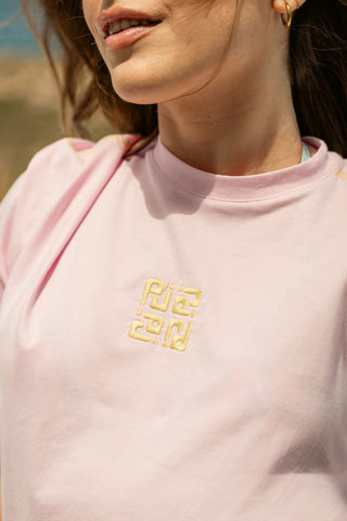 THE MEDITERRANEAN DREAM PINK T-SHIRT