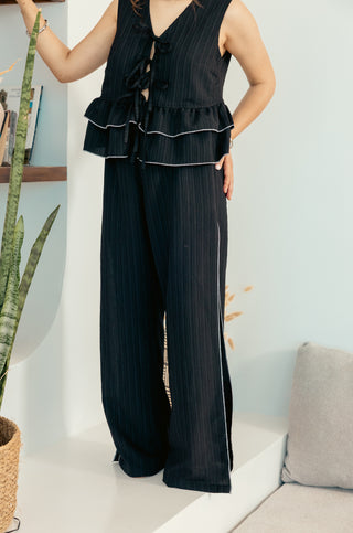 WAVE BLACK PANTS