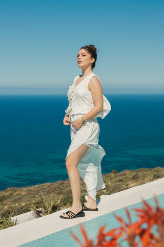WAVE WHITE PANTS