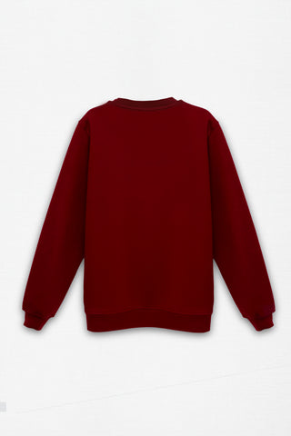 SWEATSHIRT BORDEAUX ÉTOILE