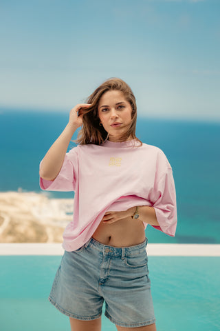 THE MEDITERRANEAN DREAM PINK T-SHIRT