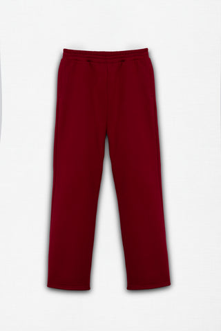 BURGUNDY JOGGER PANTS